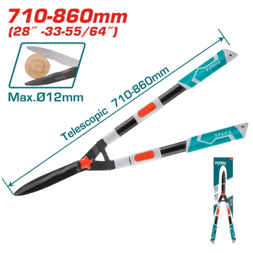 TIJERA PODADORA TELESCOPICA 710-860MM MAX:10MM TUBO METALICO SK5 IND – THTS1516306