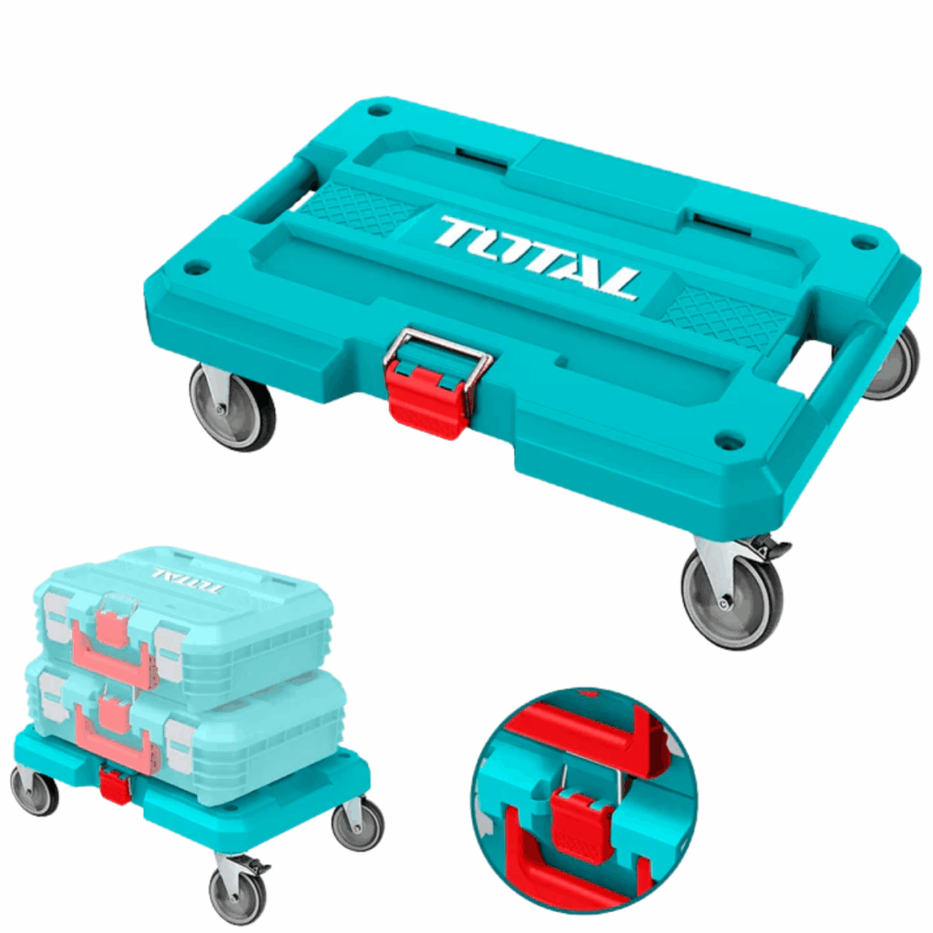 BASE CON RUEDAS PARA CAJA HERRAMIENTAS APILABLE CAP: 100KG 537X360X17 – THTWB61001