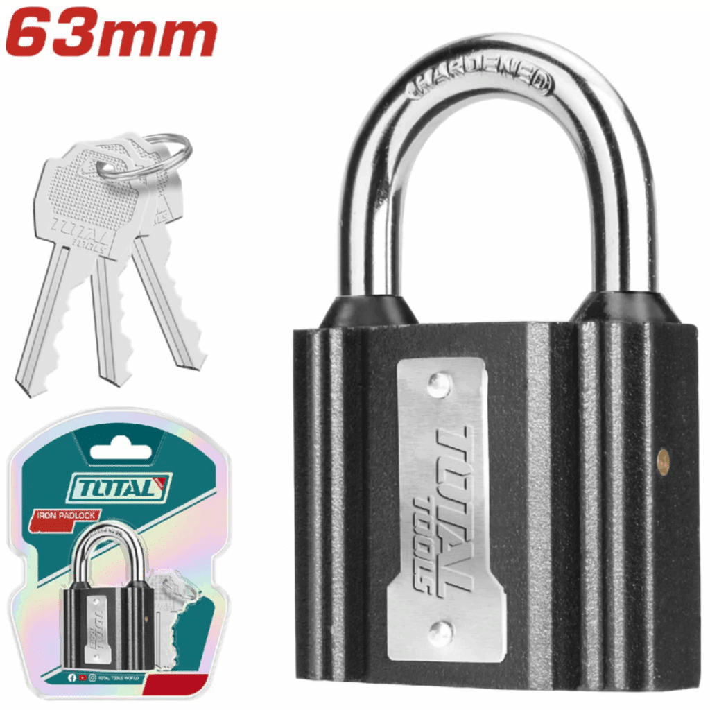 CANDADO DE HIERRO 63MM D:10MM 508G – TLK31631