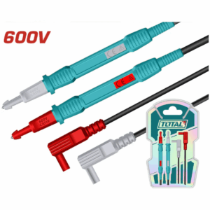 SET CABLES PARA MULTÍMETRO CAT III 600V 80CM LAPIS 130MM - TMT30851