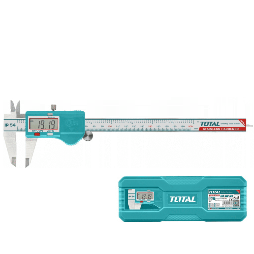 CALIBRADOR VERNIER 200MM (8») ACERO AL CARBON 3V DIGITAL IP54 CON EST TOTAL- TMT322006