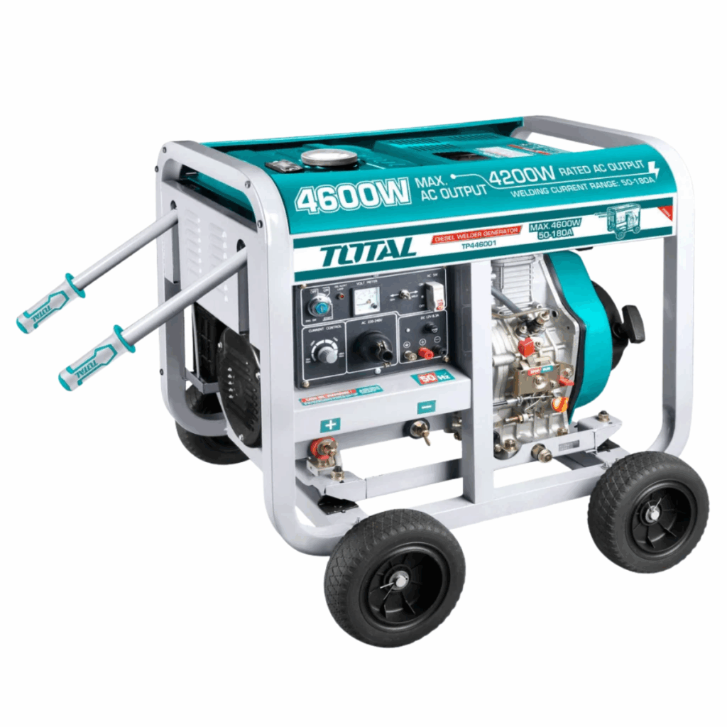 GENERADOR 4.6KW + SOLDADOR 180A E:1.6-4MM DIESEL ENCENDIDO ELECTRICO – TP446001-5