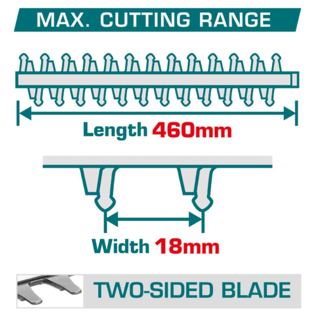 CORTASETOS LI-ION 20V 2800SPM 46CM C:18MM EXTENSION 0-40CM – TPHT201601