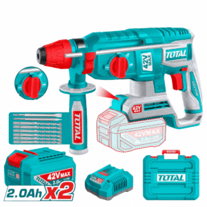 ROTOMARTILLO SDS+ 42V 26MM 2.5J 0-5000BPM BRUSHLESS 2X2.0AH +ACC MAL - TRHLI422682