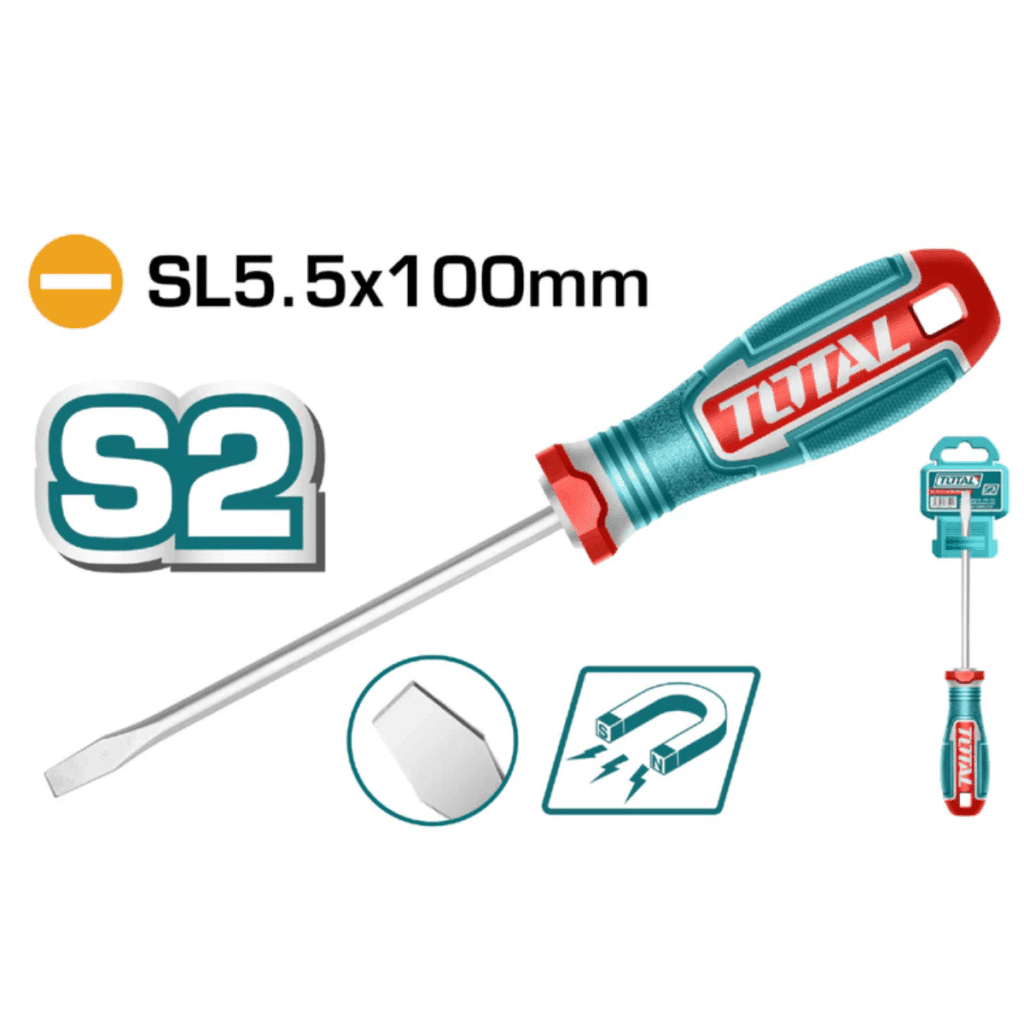 DESTORNILLADOR S2 PH1X100MM MAGNETICO INDUSTRIAL – TSDSL5100