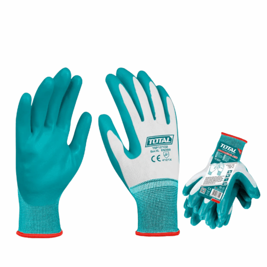 10 PARES DE GUANTES DE TRABAJO NITRILO XL (EXTERIOR) – TSP12102