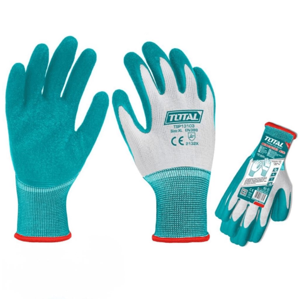 12 PARES DE GUANTES DE TRABAJO LATEX XL (CARGA PESADA) – TSP13103