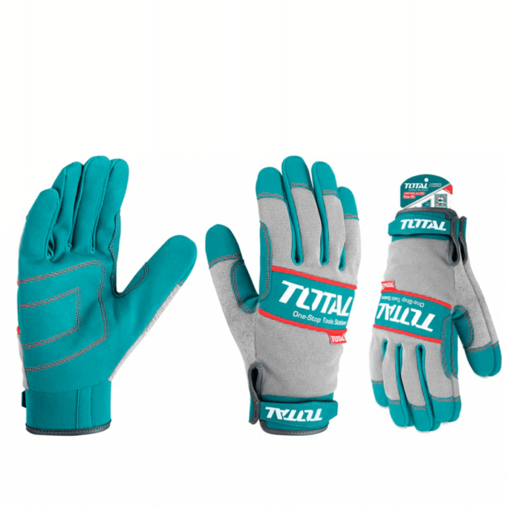 GUANTES MECANICO MICROFIBRA PU CUERO REFORZADO XL INDUSTRIAL – TSP1808-XL