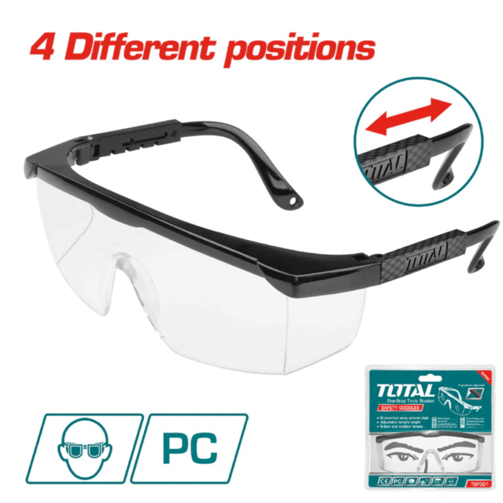 LENTES DE SEGURIDAD PC 4 NIVELES – TSP301