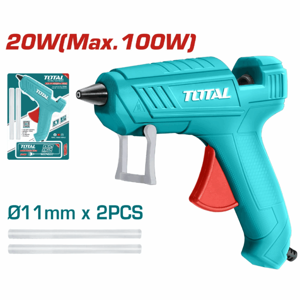 TT101116 APLICADOR DE SILICONA 20W(100W) 15-22G/MIN + 2 VARILLAS – TT101116