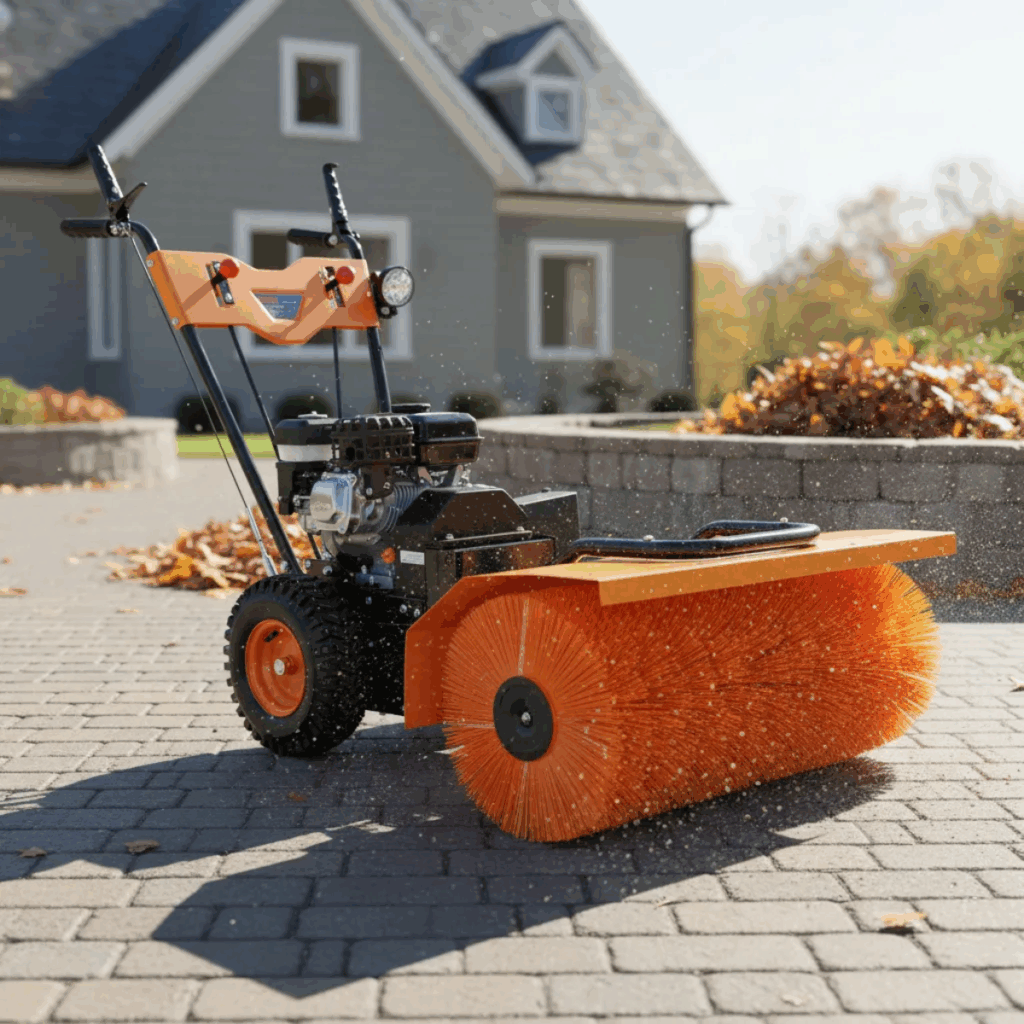 BARREDORA GASOLINERA PARA CESPED  SISTETICA LONC H200 6.5 HP 196CC A:80 – BK-GS800Y