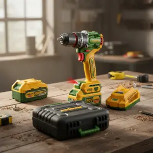 TALADRO COMPACTO 20V 92NM 13MM 22+1+1 2X4.0AH - JDCDP9281