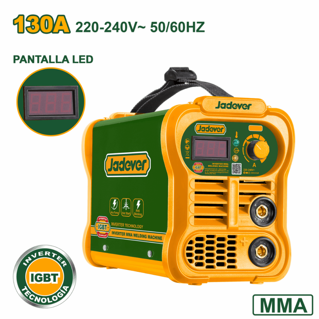 SOLDADORA INVERTER MMA 10-130A LCD:1.6-3.2MM – JDWD11301