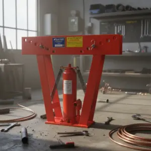 DOBLADORA DE TUBOS 16 TONELADAS ROJO - ST9916