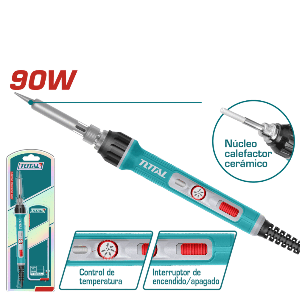 CAUTIN ELECTRICO 90W PRE:1-2MIN NUCLEO CERAMICO INC CONTROL TEMP – TET01608