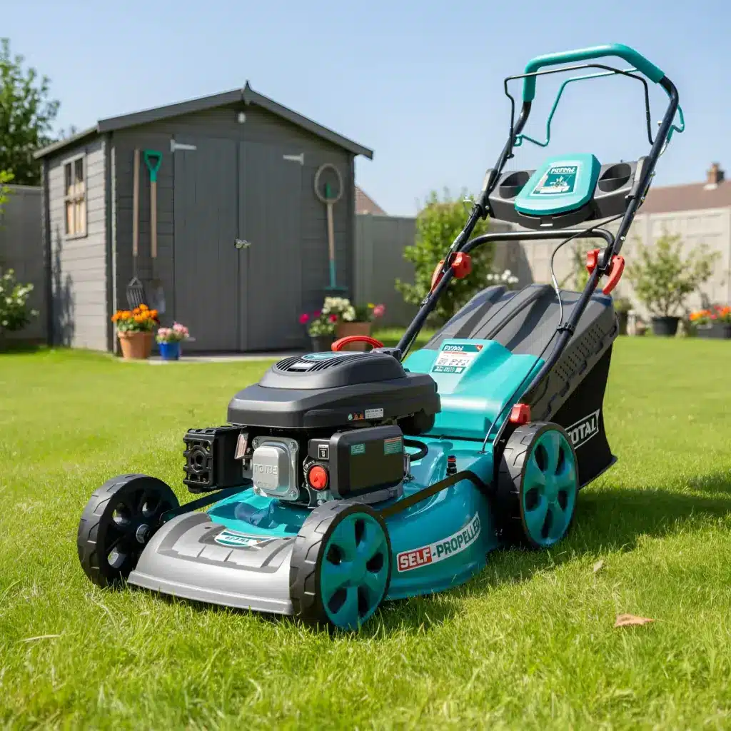 CORTA CESPED 196CC 4-TIEMPOS 4.8HP 2800RPM 510MM(20») AUTO LIMPIEZA/A TOTAL – TGT196202