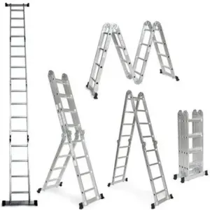ESCALERA PLEBAGLE MULTIPROPOSITO ALU 4X4 PASOS 150KG - THLAD04441