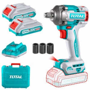 LLAVE IMPACTO BL 20V 405NM 1/2'' 0-3000BPM MALETIN + ACC INDUSTRIAL - TIWLI2045