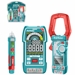 SET (3 EN 1) MULTITESTER + DETECTOR VOLTAJE + PINZA AMPERIMETRICA (ONE - TOS24069