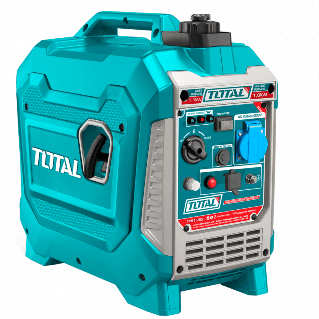 GENERADOR INVERTER 1.1KW GASOLINERO 4.3A TANQUE:3L MOTOR 56CC INDUSTR – TP515006-5