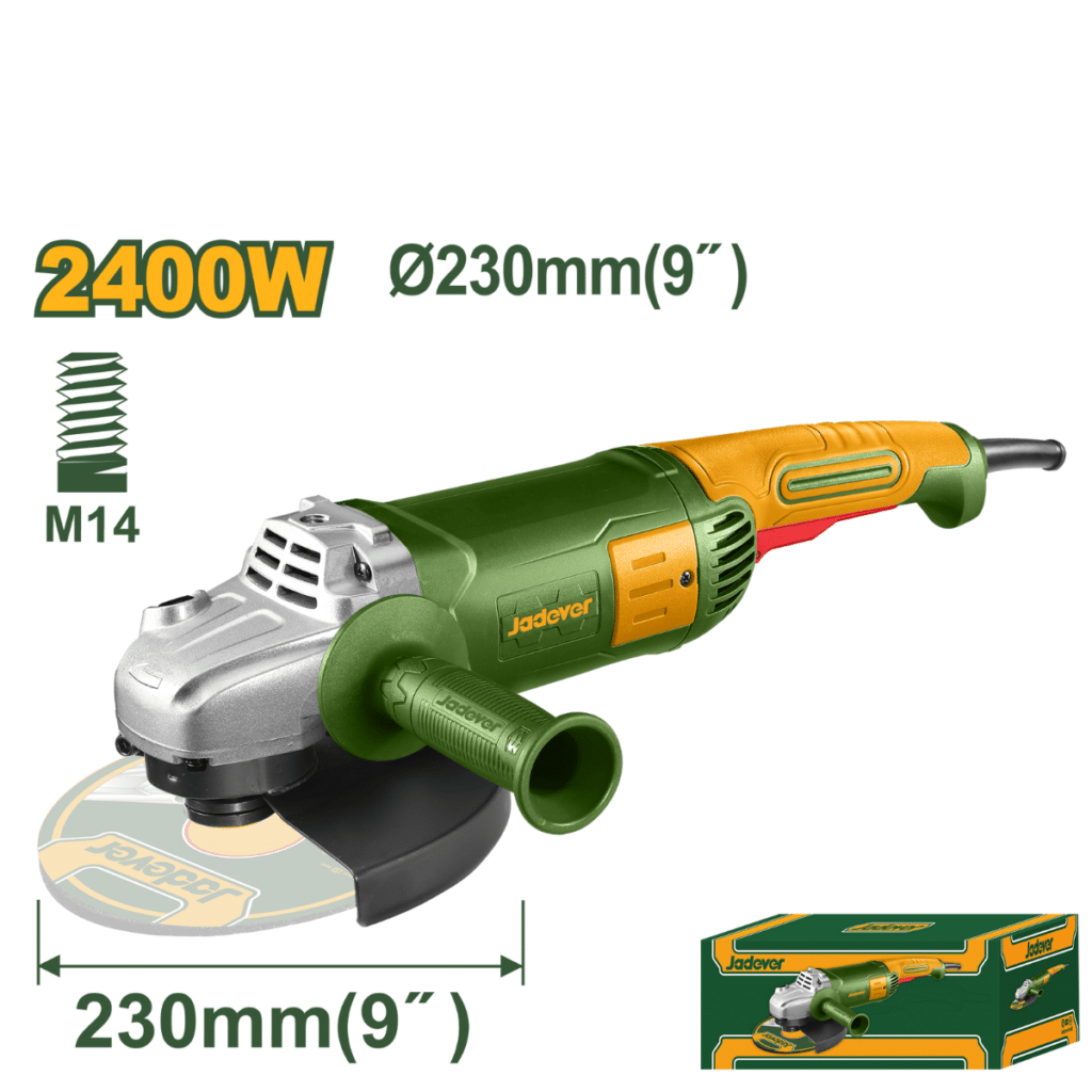 AMOLADORA ANGULAR 9″ 230MM 2400W M14 – JDAG852401