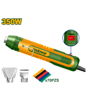 PISTOLA DE CALOR 350W 180/250L/MIN 230-400ºC - JDHG2501