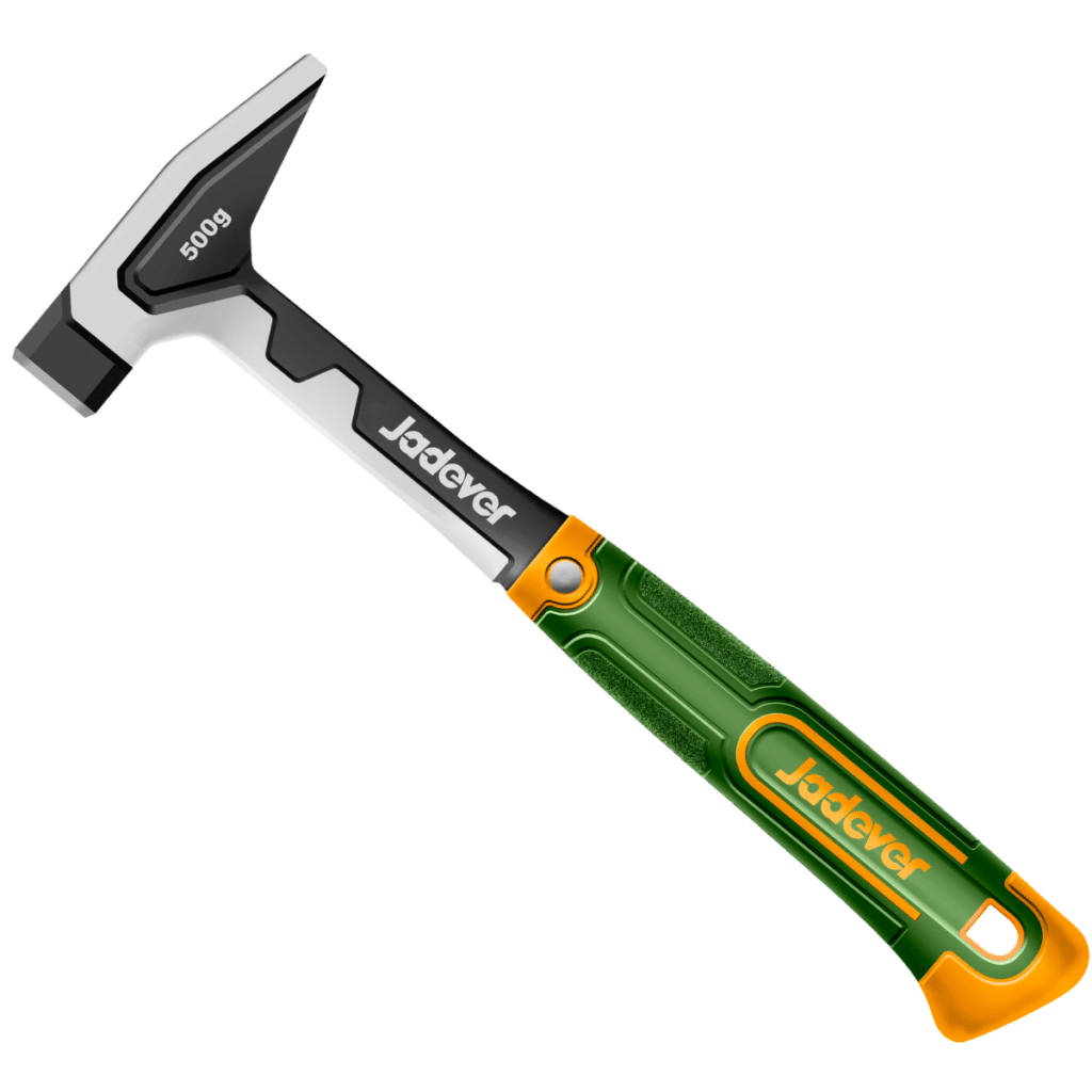 MARTILLO MECANICO MANGO FIBRA DE VIDRIO 500G ANTI-SHOCK – JDHM8335