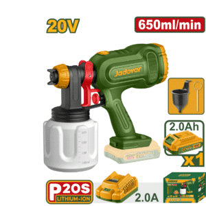 PISTOLA PINTAR 20V 650ML/MIN 100DIN-S CAP:800ML 1X2.0AH - JDSU30664