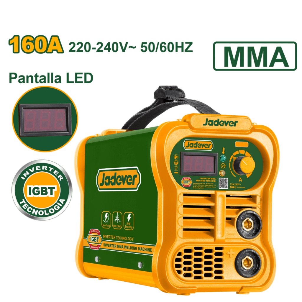 SOLDADORA INVERTER MMA 160A LED DISPLAY – JDWD11601