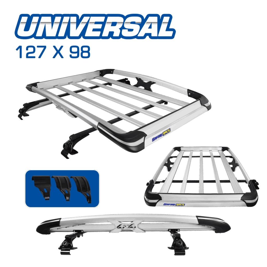 PARRILLA UNIVERSAL DE ALUMINIO 127X98 SILVER – S3-RR04-SL-M