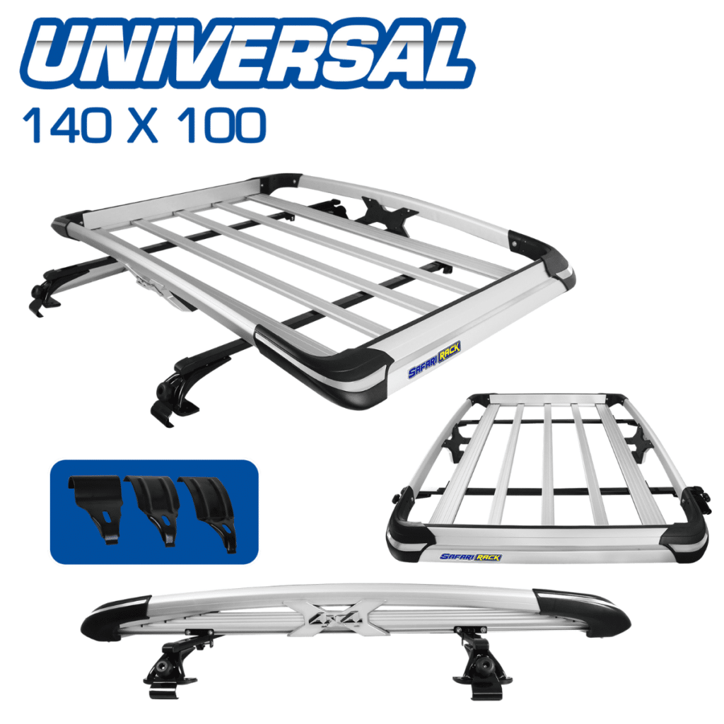 PARRILLA UNIVERSAL DE ALUMINIO 140X100 SILVER – S3-RR04-SL-L