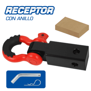 RECEPTOR DE REMOLQUE CON ANILLO - N83011