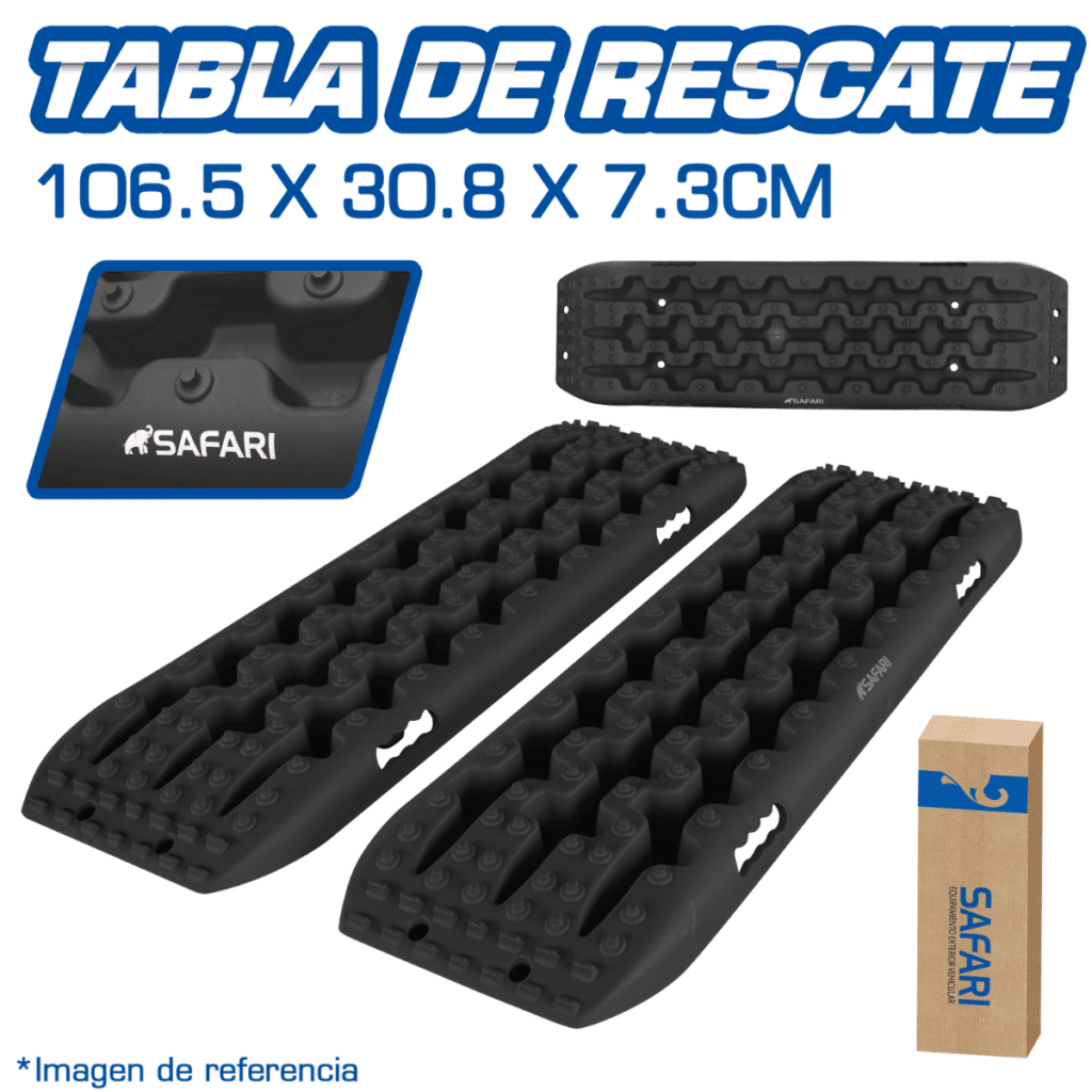 TABLA DE RESCATE 106.5X30.8X7.3CM NEGRO – S9-AC003-BK