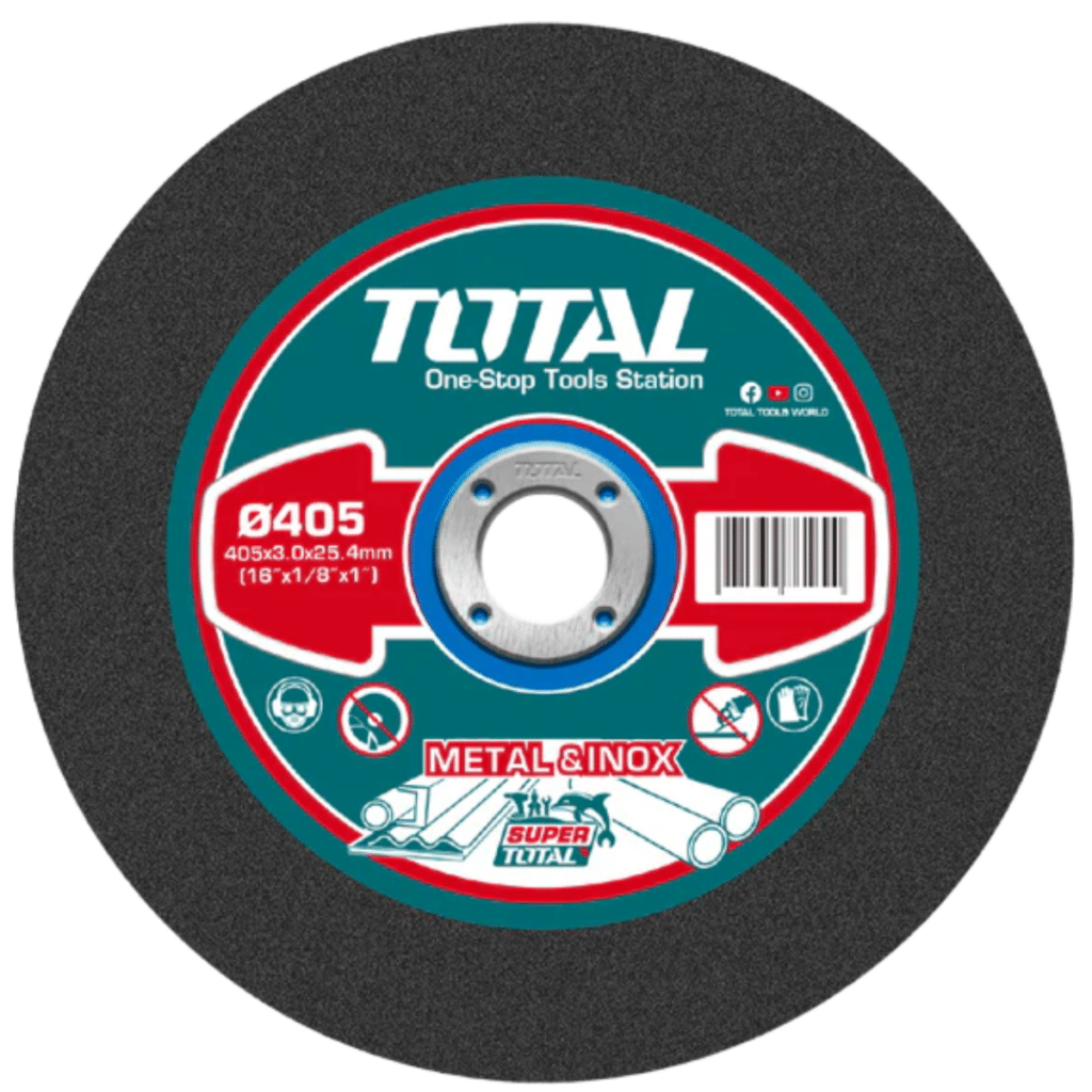 DISCO ABRASIVO DE CORTE PARA METAL 405 X 3.0 X 25.4 MM CENTRO PLANO – TAC2214051