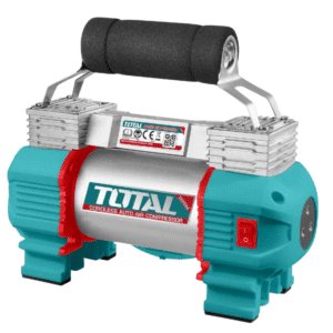 MINI COMPRESORA P/AUTO 20V DOBLE CILINDRO 120PSI 45L/MIN LED INDUSTRIA - TACLI2026