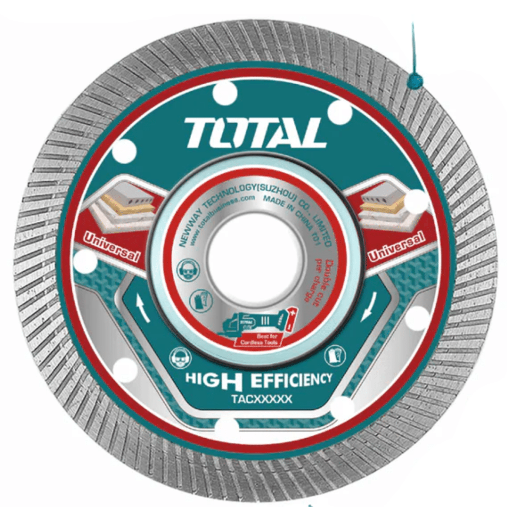 DISCO DIAMANTADO 115MM(4.5») 1.4MM ULTRA DELGADO HUM/SEC INDUSTRIAL – TAC2151151