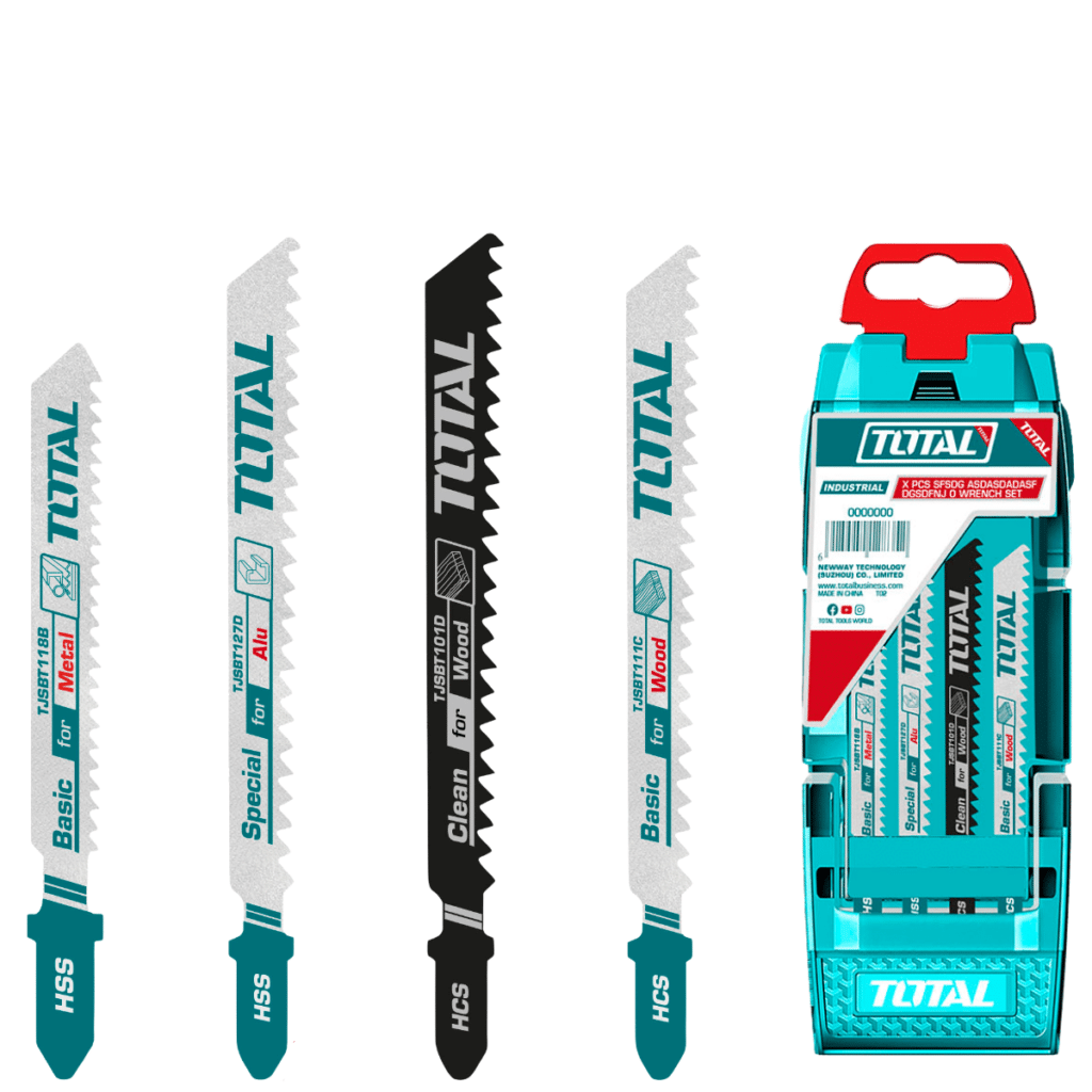 HOJAS P/SIERRA CALADORA 8PCS ALU/METAL/MADERA INC ESTUCHE – TACSD7386