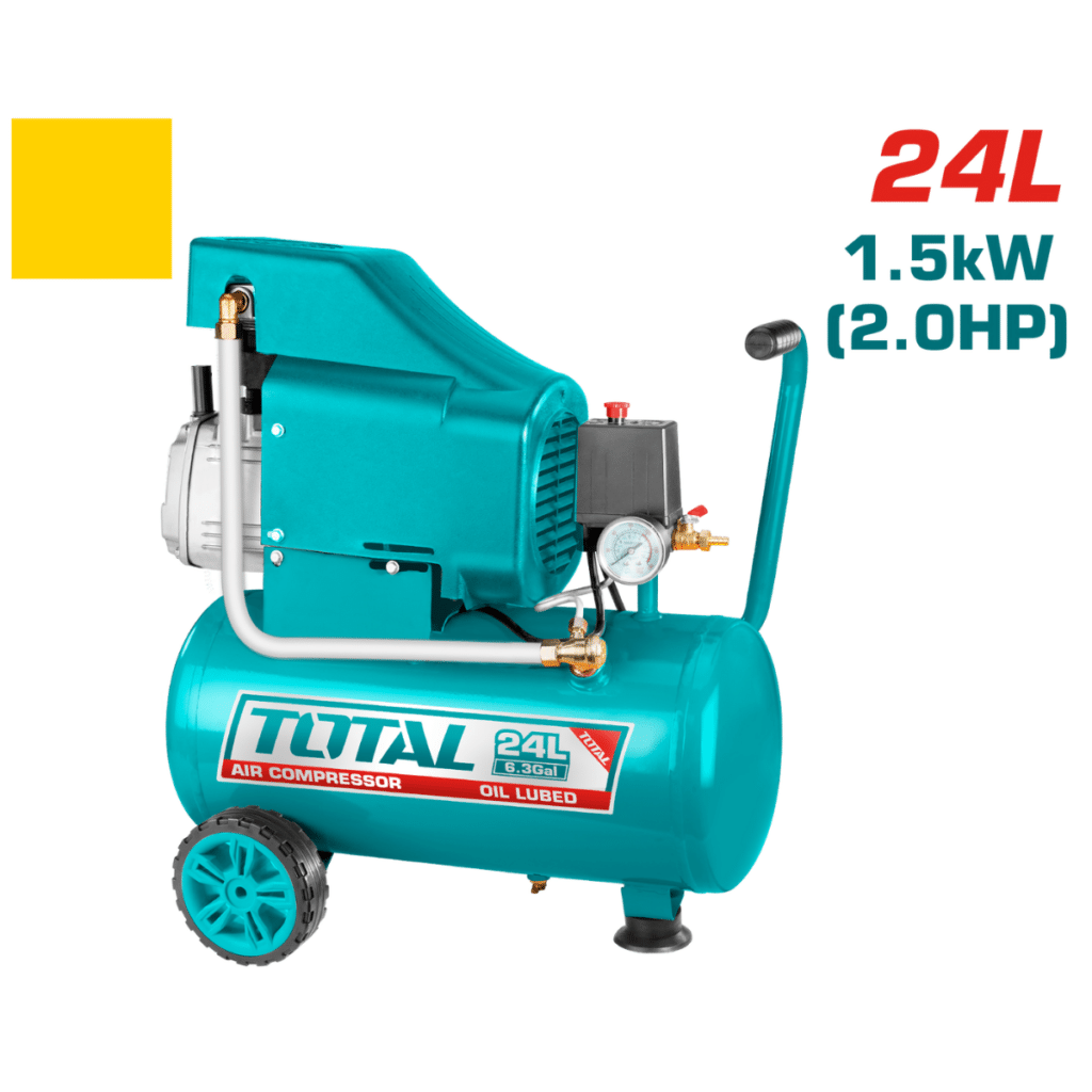 COMPRESORA TOTAL 24L 2.0HP 220V – TC202416-5