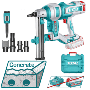 CLAVADORA CONCRETO 20V BLMOTOR  R:15-40MM +1000 CLAVOS +ACC MALETIN IN - TCNLI9005