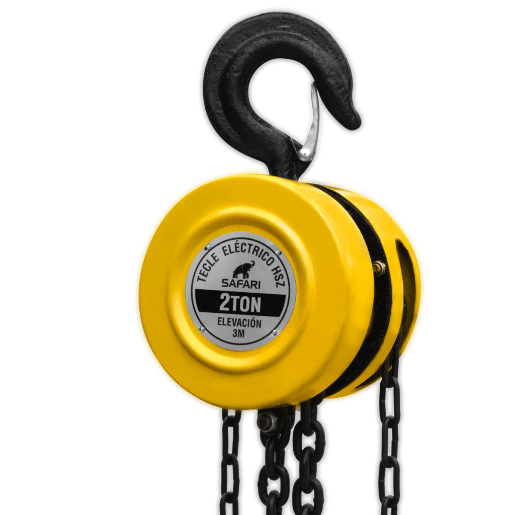 TECLE DE CADENA 2 TONELADA 3 METROS DE CADENA – HSC-2