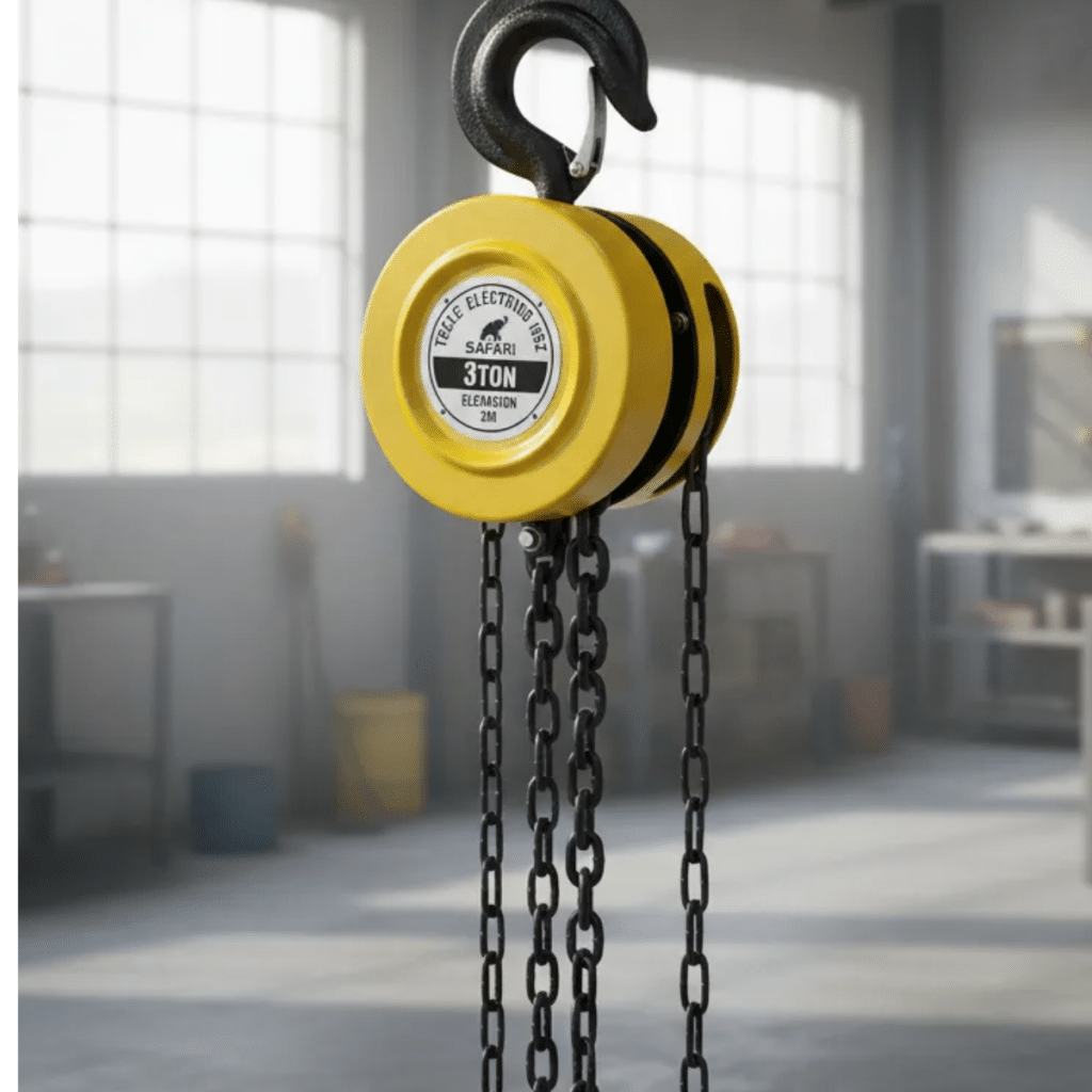 TECLE DE CADENA 3 TONELADAS 3 METROS DE CADENA – HSC-3