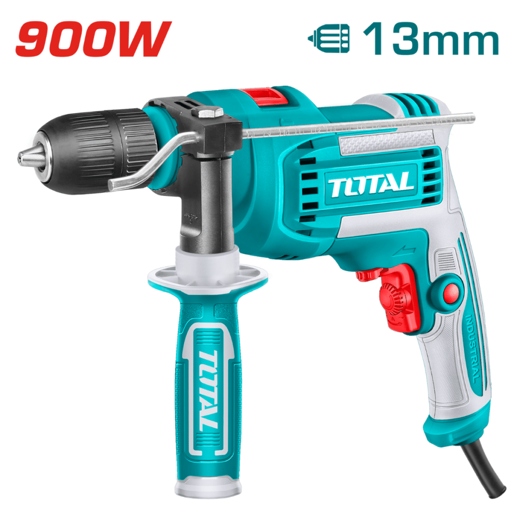 TALADRO PERCUTOR 900W 13MM 0-2800RPM VEL. VARIABLE CHUCK C/LLAVE INDU – TG10913662