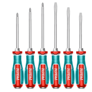 SET DESTORNILLADORES GOLPE S2 2XSL + 2XPH HEX MAG. INDUSTRIAL - TGTST0606