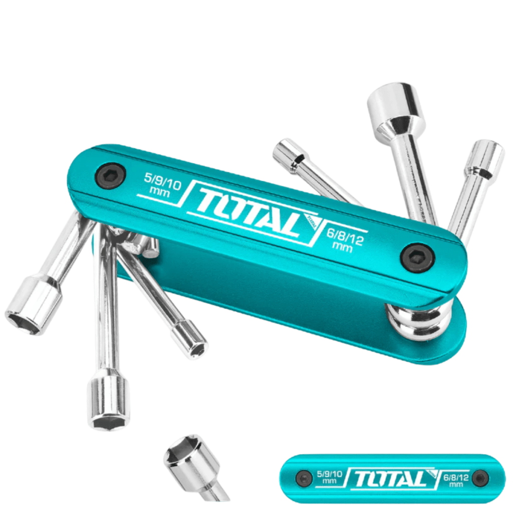 MULTIHERRAMIENTA LLAVES 5/6/8/9/10/12 6 PCS CR.V + AL PLEGABLE – THFND061