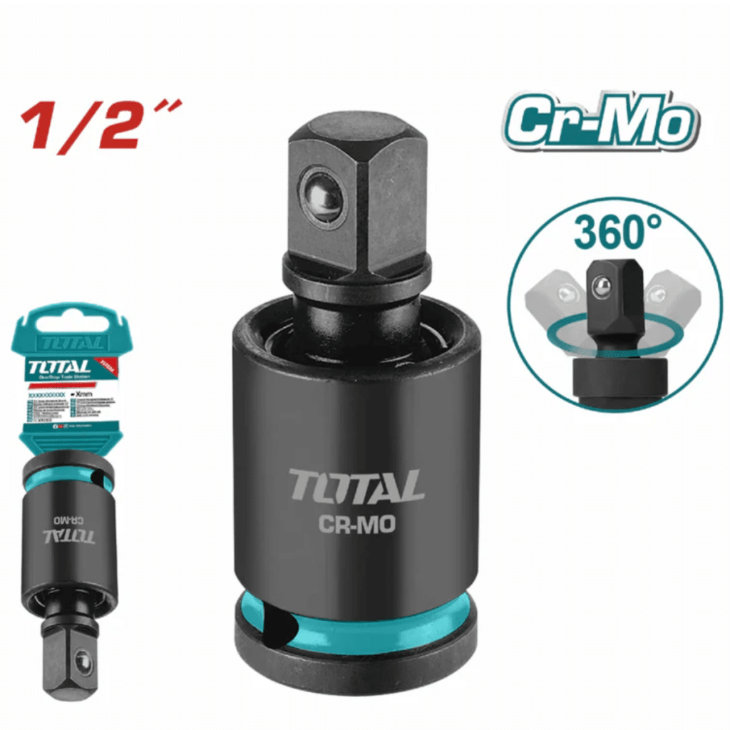 ADAPTADOR DE IMPACTO ARTICULADO 360º 1/2» CR-MO INDUSTRIAL – THIUJ1202