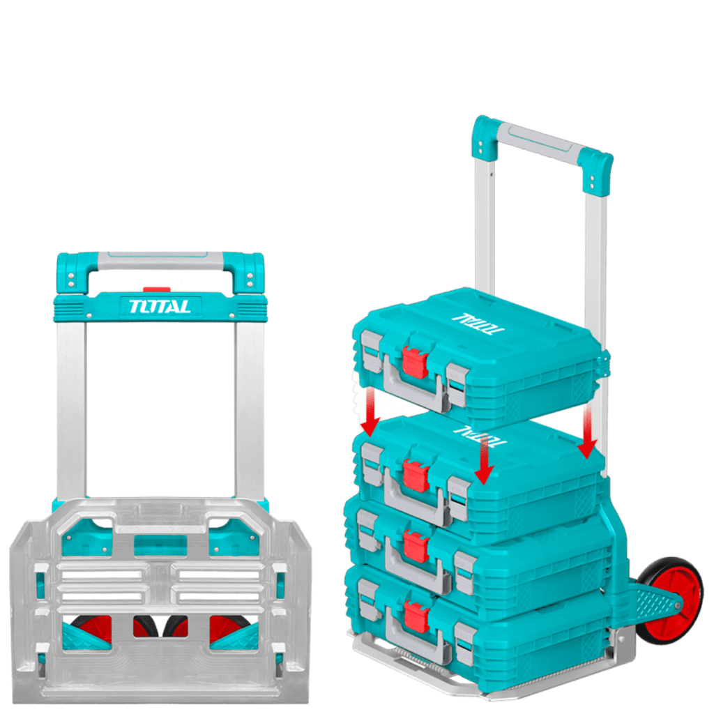 CARRETILLA PLEGABLE ALUMINIO MAX: 130KG IDEAL PARA CAJAS APILABLES IND – THWB61201