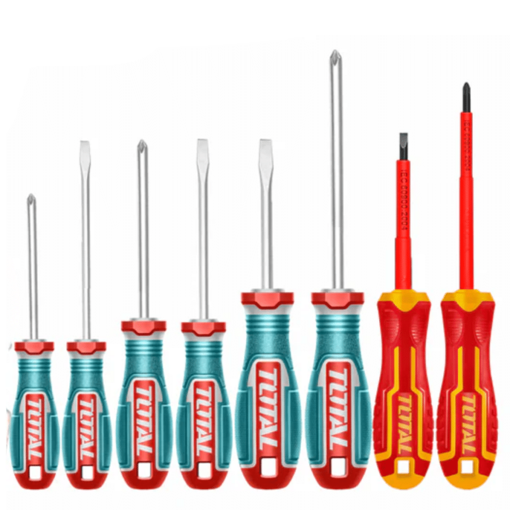 SET DESTORNILLADORES 8PCS S2 4XSL + 4XPH 75/100/150MM INC AISLADOS MAG – TKSDS0836