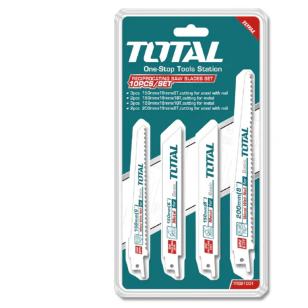 SET CUCHILLAS SIERRA SABLE 10PCS 150/200MM  BI-METAL – TRSB1001