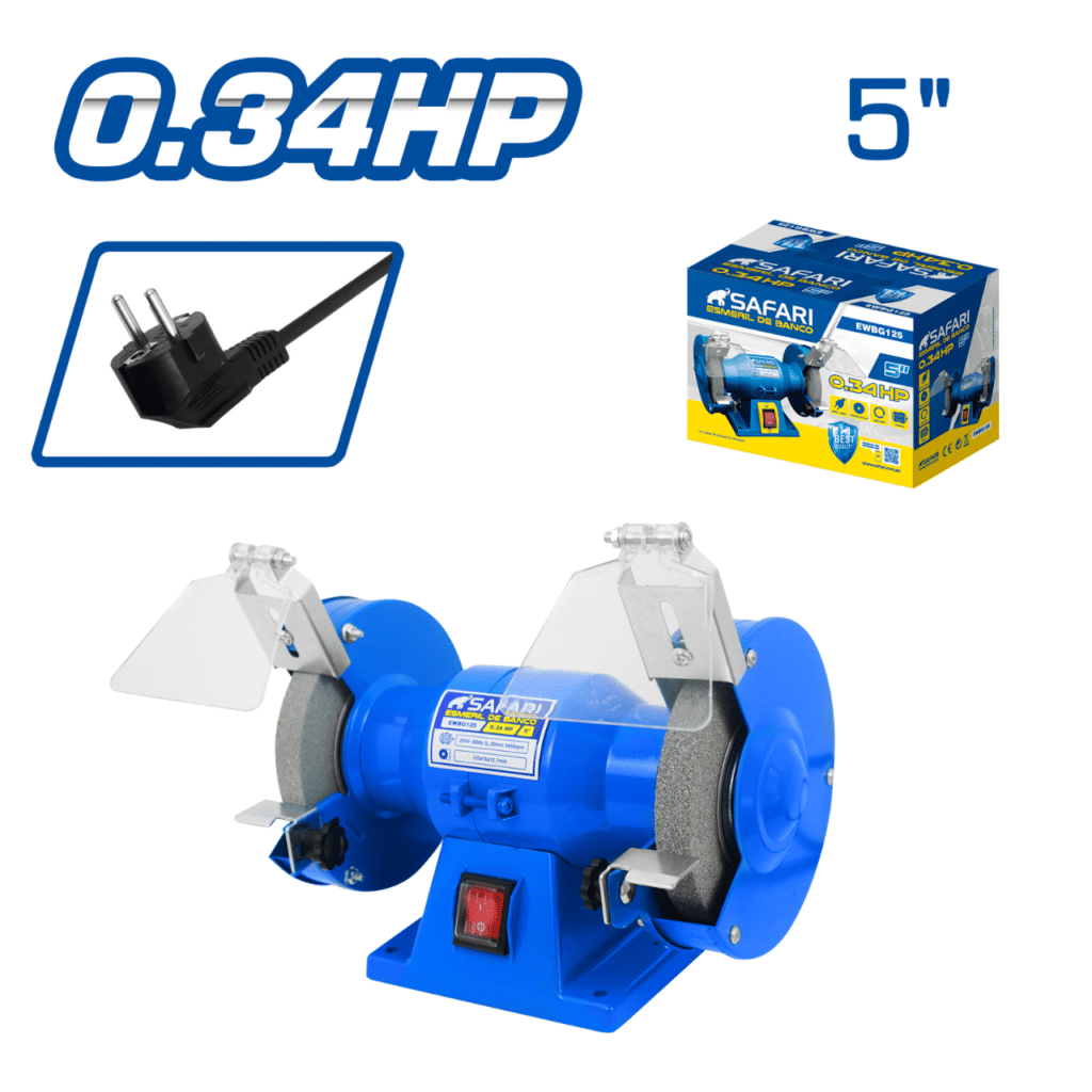 ESMERIL DE BANCO 5PULG 220V 0.34HP – EWBG125