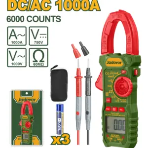 PINZA AMPERIMÉTRICA DIG. DC/A5C 100A 100A/750V/100V/60MOHM 6000 CONT. - JDDM65085